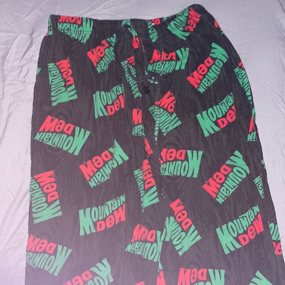 Lightly worn, MountainDew pj pants - Picture 2 of 3